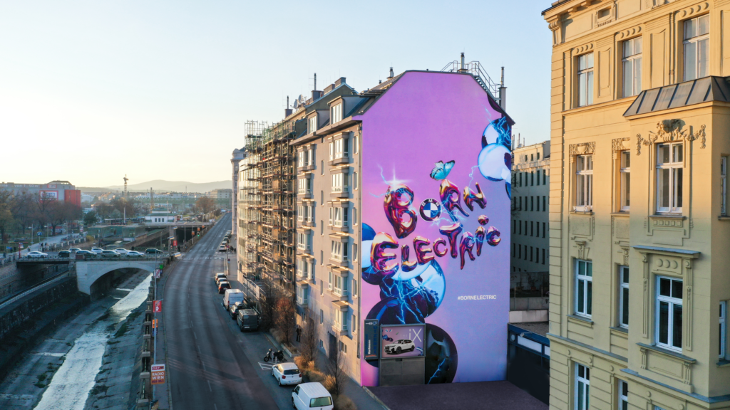 Bmw ix zero emission campaign virtual identity ag